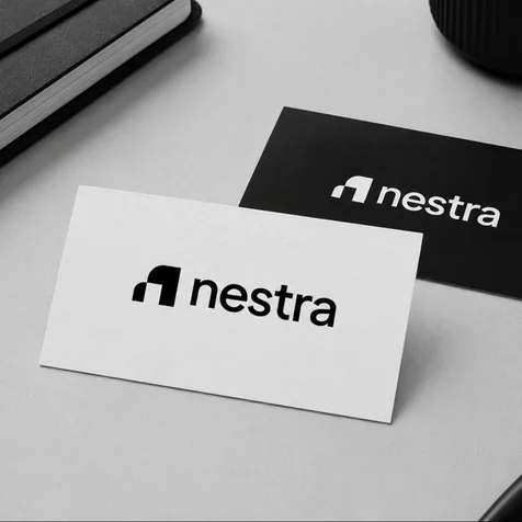 포트폴리오-nestra - 로고 디자인