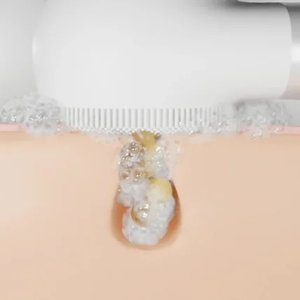 포트폴리오-[3D 영상] '올데이스킨' 진동클렌저 소구포인트 3D GIF 영상