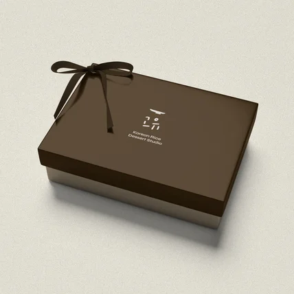 포트폴리오-디저트 카페 로고 _ 고유 로고디자인 로고제작