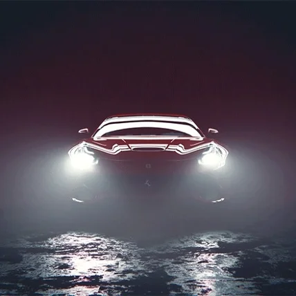 포트폴리오-페라리 F12 베를리네타 3D 렌더링