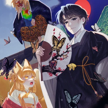 포트폴리오-동양풍 웹소설 표지 일러스트