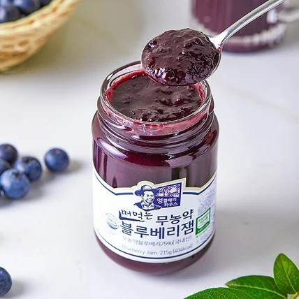 포트폴리오-[식품]블루베리잼 상세페이지
