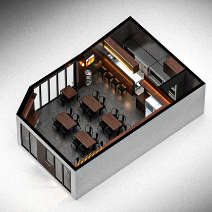 포트폴리오-대전 15평 이자카야 인테리어 시안