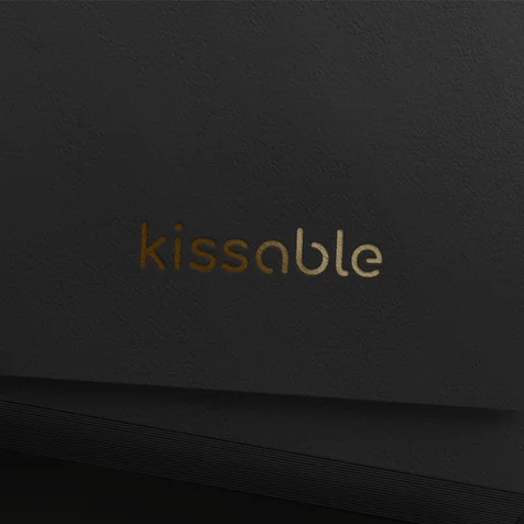 포트폴리오-kissable 기업 로고 제작
