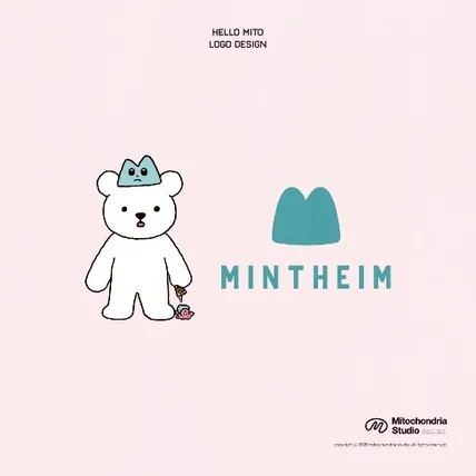 포트폴리오-민트의 모든것, <민트하임> 일러스트 로고