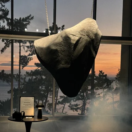 포트폴리오-GRC 돌 조형물 상업 인테리어 돌장식 대형 돌모형 돌실내장식