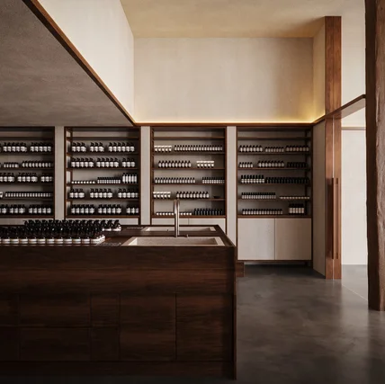 포트폴리오-이솝 매장 인테리어 투시도