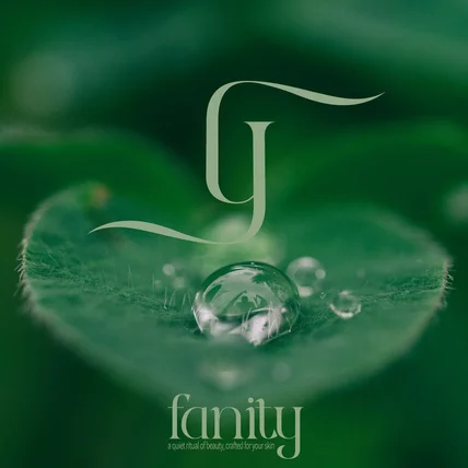 포트폴리오-[fanity] 고요한 아름다움을 위한 뷰티 브랜드 로고