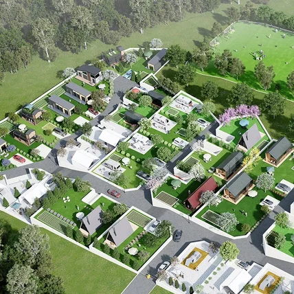 포트폴리오-강천리 캠핑장 조감도