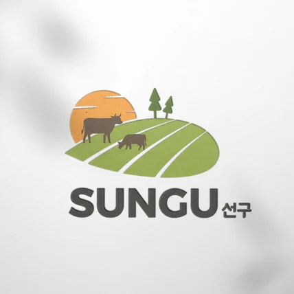 포트폴리오-축산업 로고, 로고디자인, 로고, 로고제작, BI, CI