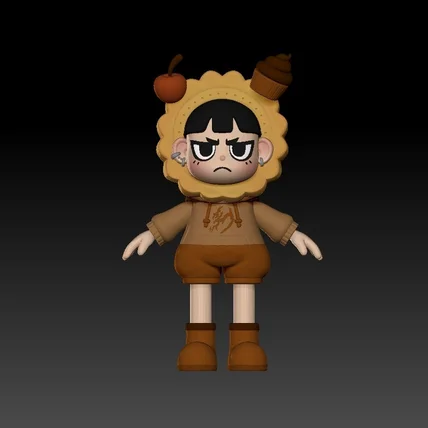 포트폴리오-아트토이용 3d 프린팅 모델링