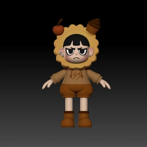포트폴리오-아트토이용 3d 프린팅 모델링
