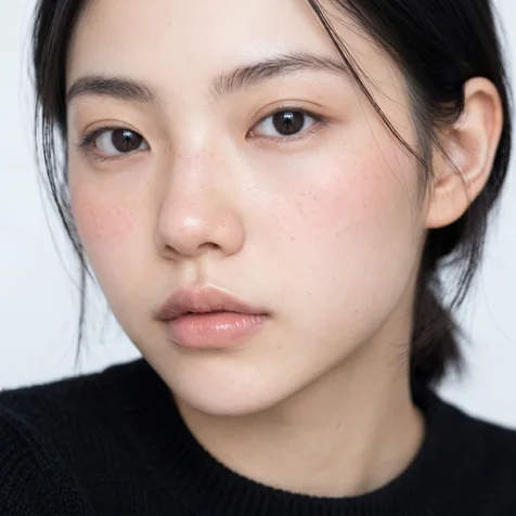 포트폴리오-깨끗한 뷰티·라이프스타일 무드의 AI 여성 모델