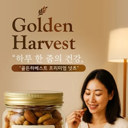 포트폴리오-골든 하베스트 프리미엄 넛츠