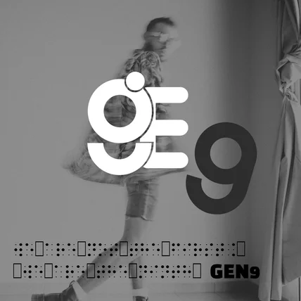 포트폴리오-[gE9]디지털 세대를 상징하는 모던 심볼 로고