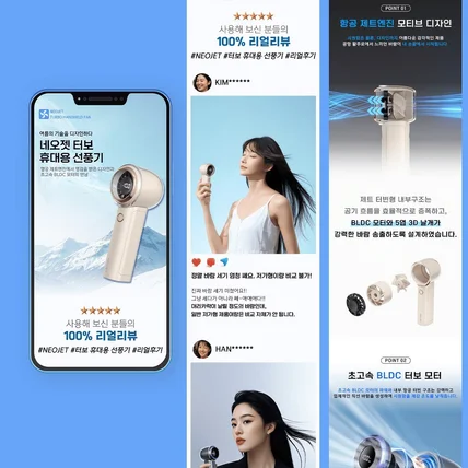 포트폴리오-휴대용선풍기