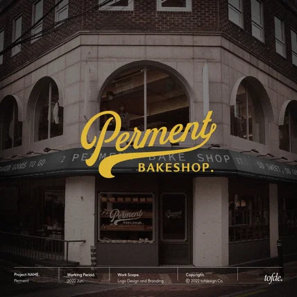 포트폴리오-Perment Logodesign