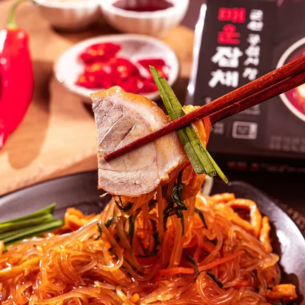 포트폴리오-[영상촬영/보정] 구시장길 공천시장 명물 매운 잡채 밀키트 홍보영상
