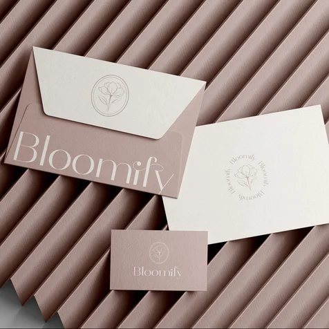 포트폴리오-Bloomify - 로고디자인