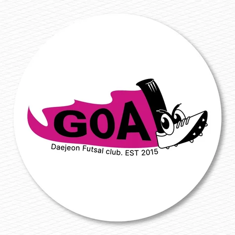 포트폴리오-[캐릭터로고]GOAL - 풋살클럽