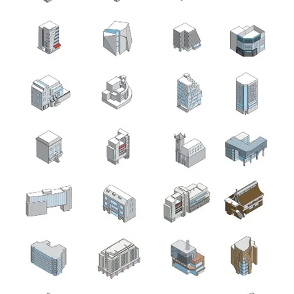 포트폴리오-아이소 메트릭 일러스트