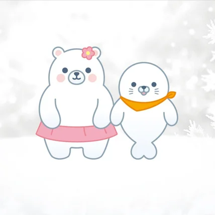 포트폴리오-젤라또 디저트 카페 브랜드 캐릭터 디자인