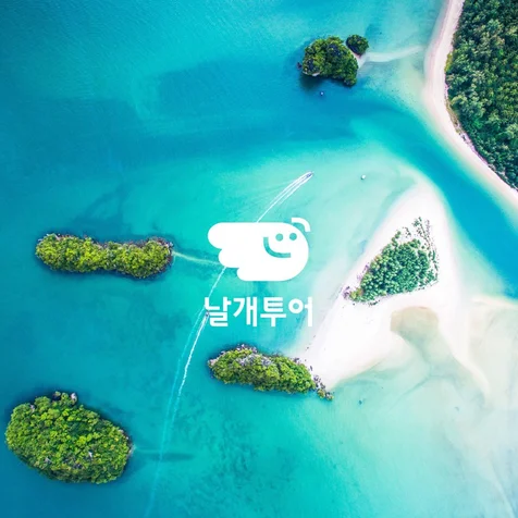 포트폴리오-여행사 날개투어 로고 디자인