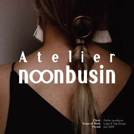 포트폴리오-Atelier Noonbusin Logo & Tag Design