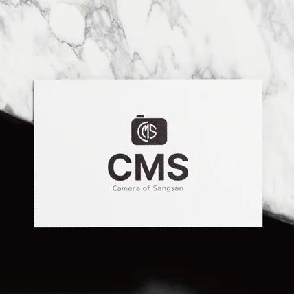 포트폴리오-상산고등학교 사진동아리 CMS 동아리로고 카메라로고
