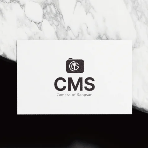 포트폴리오-상산고등학교 사진동아리 CMS 동아리로고 카메라로고