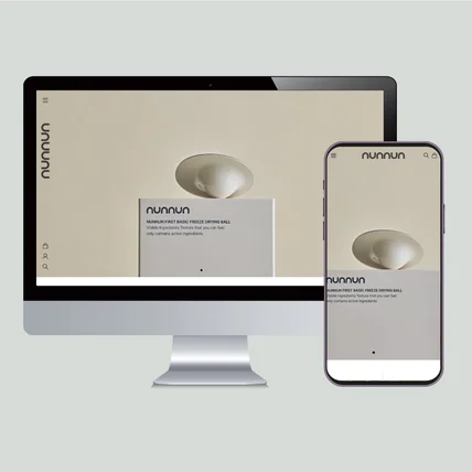 포트폴리오-눈으로 보고 눈으로 느끼는 화장품 눈눈 브랜드 쇼핑몰제작