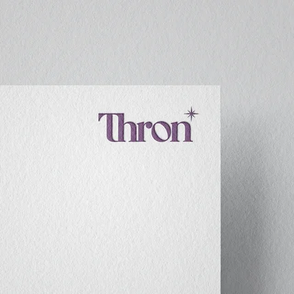 포트폴리오-패션 브랜드 로고_Thron
