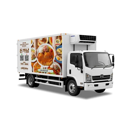 포트폴리오-식당 홍보 차량 랩핑디자인