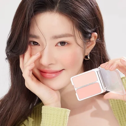 포트폴리오-[촬영/보정]  투에이엔 S/S 블러셔 치크 뷰티모델 화보촬영
