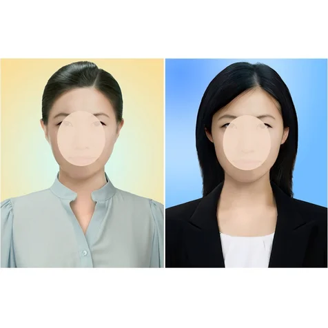 포트폴리오-증명사진,취업사진을 돋보이게 하는 합성/고퀄리티 포토샵 편집/정교한 정장합성.