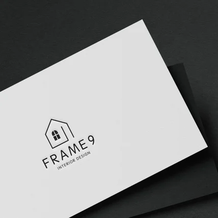 포트폴리오-인테리어 디자인회사 심볼로고제작