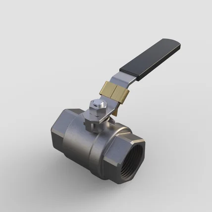 포트폴리오-밸브 랜더링 및 2D도면