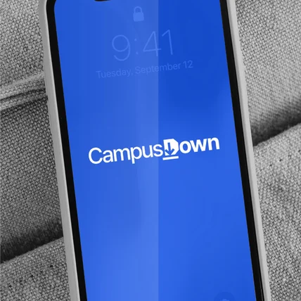 포트폴리오-레포트다운로드몰 CampusDown 로고디자인