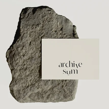 포트폴리오-주얼리 브랜드 &quot;아카이브 숨&quot; 로고 &amp; 브랜딩 디자인