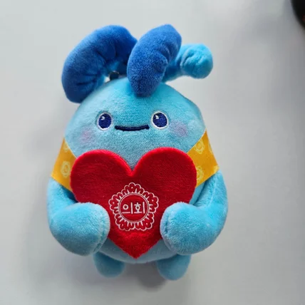 포트폴리오-공공기관 의회 봉제인형 인형키링 대량생산 키링제작 인형제작