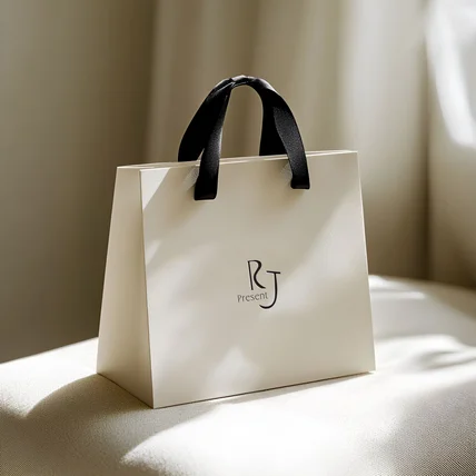 포트폴리오-퍼스널 브랜드 로고 _ RJ present 로고디자인 로고제작