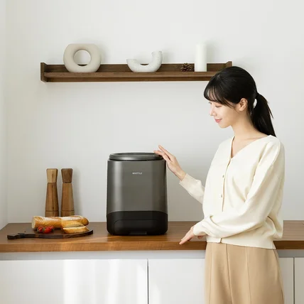 포트폴리오-[촬영/연출/보정] 음식물처리기 모델 사진 촬영