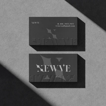 포트폴리오-형압명함 고급명함 명함디자인 명함제작