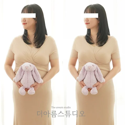 포트폴리오-[보정] 만삭사진 촬영본 보정