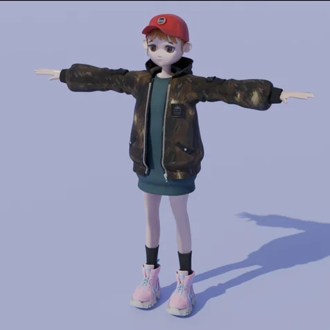 포트폴리오-3D 캐릭터 디자인