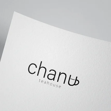 포트폴리오-티하우스 브랜드 로고