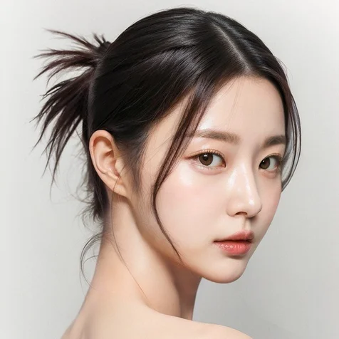 포트폴리오-(AI모델,AI헤어,AI광고) AI헤어 모델 이미지 제작
