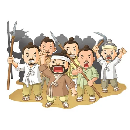 포트폴리오-초등 한국사 교재 삽화 일러스트