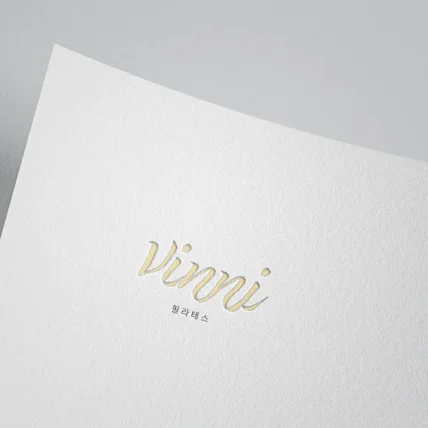 포트폴리오-필라테스 스튜디오 브랜드 로고