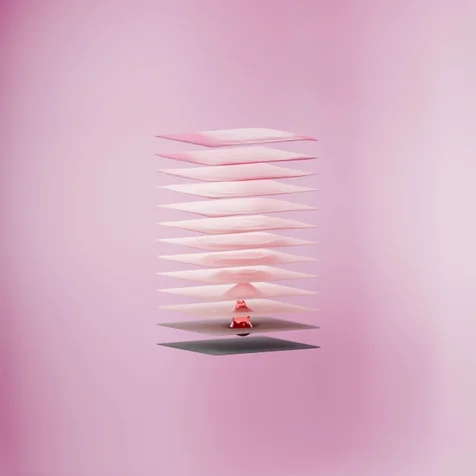 포트폴리오-[3D 영상] '리쥬란' 성분 피부층 흡수 소구포인트 3D GIF 영상